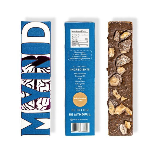 mynd chocolate bars side-by-side on a white background